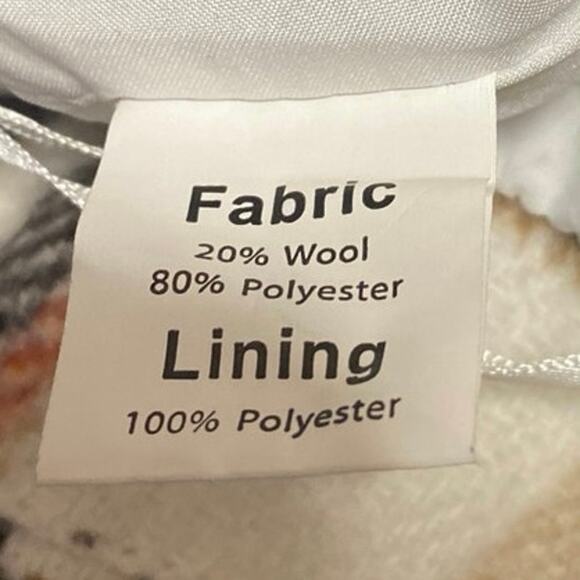 IDEALSANXUN Multicolor Wool Plaid Checkered Mini Straight Pencil Skirt Size XL - Picture 5 of 5